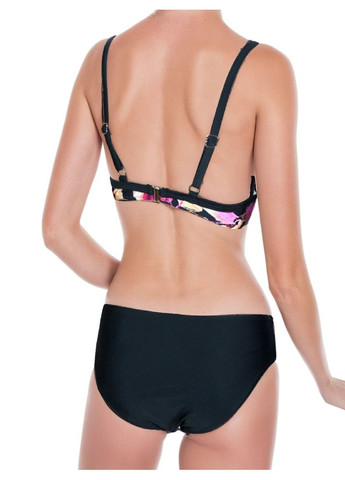 Черный летний купальник плотная чашка классическая модель 0163 размер арт.e93056 раздельный Samegame