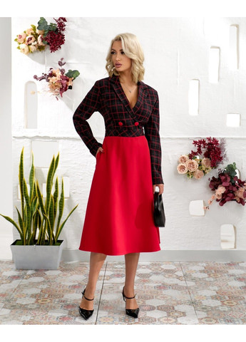 Красное платье 200888/1 DIA COSA