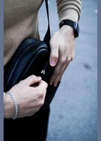 Мужская сумка мессенжер из натуральной кожи (025) SKILL (336950624)