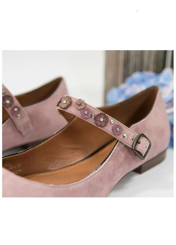 Coach Балетки рожевий з натуральна замша, сша — демісезон (294304248)