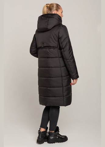 Черная зимняя куртка-пальто "одри" MioRichi