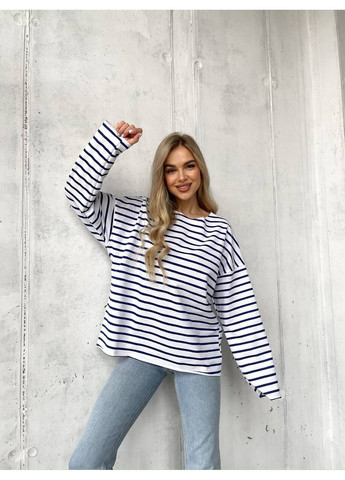 Базовый лонгслив оверсайз из турецкой двунити — ЗАМЕР В ОПИСАНИИ DK/DL Мода без кордонів (369899522)