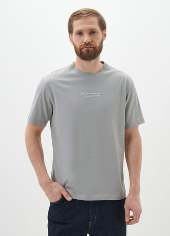Сіра футболка з принтом Threadbare
