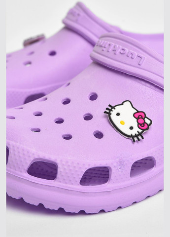 Крокси дитячі бузкового кольору Let's Shop (342325587)