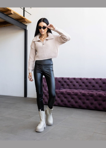 Світло-бежевий демісезонний светр Larionoff