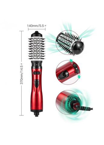 Фен-щітка для волосся, що обертається Gemei Gm-4829 No Brand (332636643)