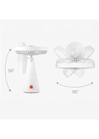 Портативный вентилятор MiJia 4000 mAh Fan (ZMYDFS01DM) Xiaomi Desktop Mobile (373410529)