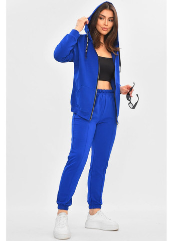 Спортивный костюм женский синего цвета Let's Shop (355336104)