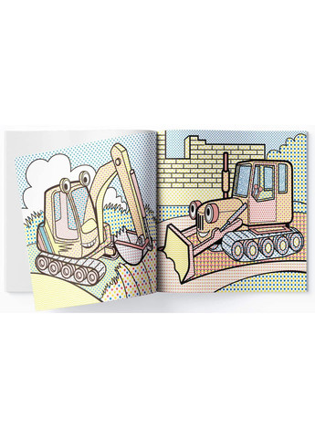 Водные раскраски. Строительная техника Кристал Бук (370052197)