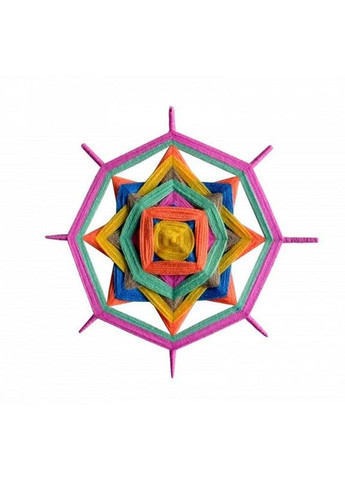 Набор детского творчества "Плетение-Большая мандала" ПМ-001 No Brand (339777911)