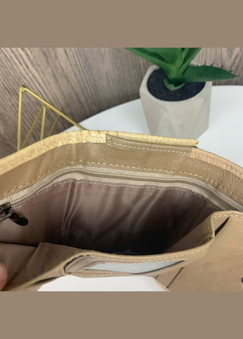 Женский кожаный кошелек крокодил мини клатч портмоне с крокодилом из натуральной кожи No Brand (334730881)