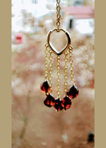 Серьги 2453 из натурального янтаря коньячных оттенков MINOV (311310464)