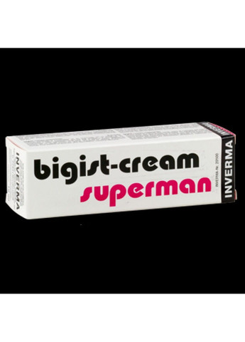 Крем ерекційний Bigist-Cream Superman, 18 мл Inverma (291412409)