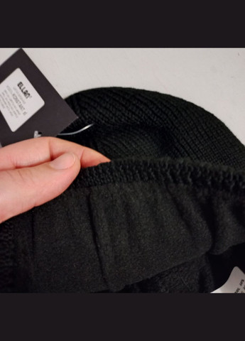 Мужская шапка на флисе черного цвета Konstant Ellan (312018951)