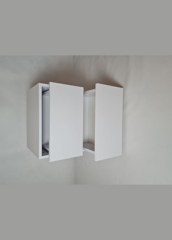 Приліжкова тумба 600х400х400мм Біла з двома висувними шухлядами No Brand Artus Room (335418716)