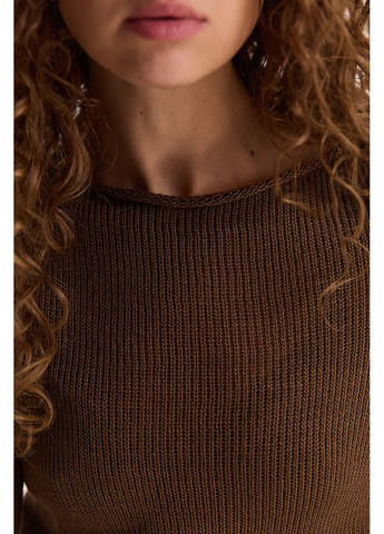 Вязаная женская кофта с ажурным эффектом Arjen (353036826)