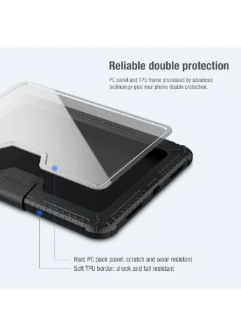 Уценка Чехол-книжка Bumper Pro для Apple iPad 10.9" (2022-24) / 11" (A16) 2025 Nillkin (389073695)