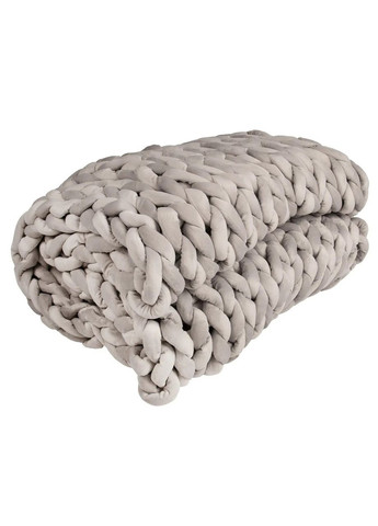 Утяжеленный плед бархатной грубой вязки, 8 кг. Supretto (318015669)