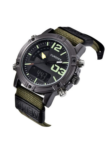 Прочные мужские наручные часы армейские на тканевом ремешке с подсветкой и секундомером для активного отдыха военные часы XINEW (363135605)