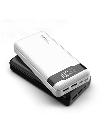 Портативний зовнішній акумулятор PN-861 20000 mAh Power Bank Чорний Pineng (332634122)