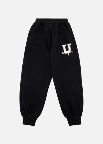 Чорний демісезонний костюм зі штанами для дівчинки колір чорний цб-00243759 Fengshuoda