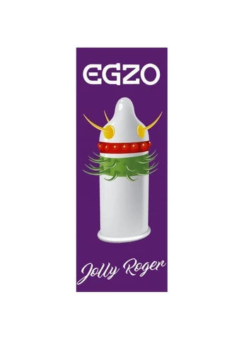 Презерватив Cocky Friend Purple Hard Egzo (388720521)