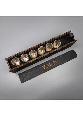 Набор рюмок 6 шт. вставки: шар для бильярда | Изделия ручной работы Handmade 225-001-049 (366889337)