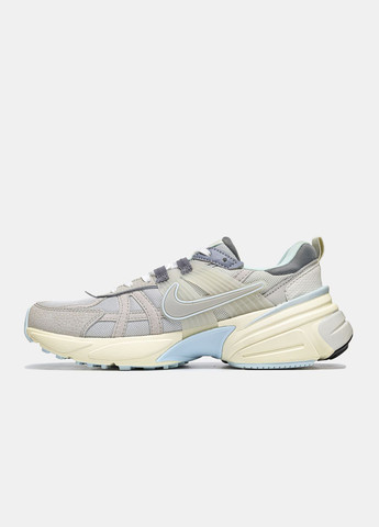 Кросівки Nike Light Iron Ore Grey No Brand V2K Run сірі демісезони (325701111)
