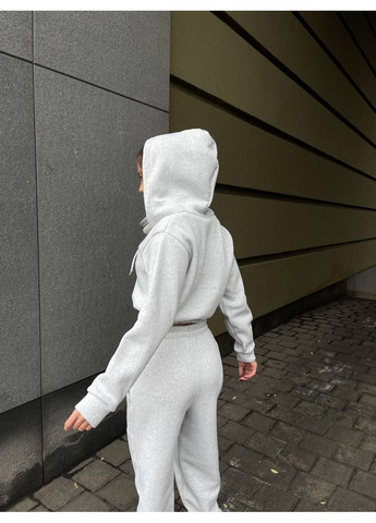 Костюм оверсайз (тощие на молнии + джогеры) — стильный и утепленный (замеры в описании) DK/DL Мода без кордонів (369573754)