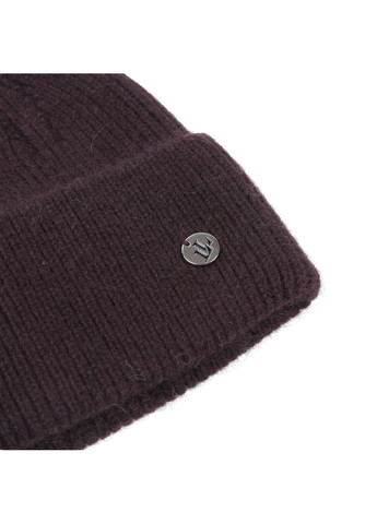 Шапка бини женская ангора с вискозой коричневая МЕРИДА LuckyLOOK 880-559 (352690879)