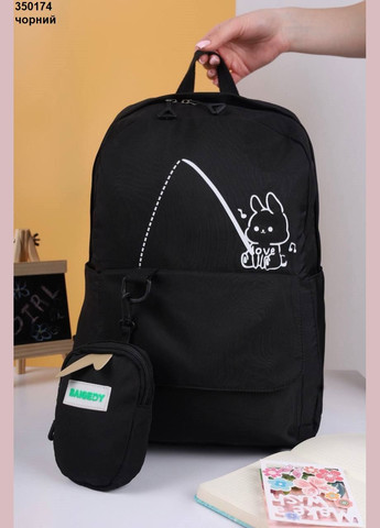 Жіночий рюкзак чорного кольору Lidl (293516671)