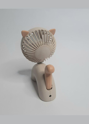 Портативный вентилятор Котик с подвижным аккумуляторным хвостом DianDY DD8028 No Brand (325701658)