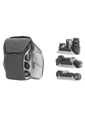 Рюкзак Everyday Backpack 20 л Black BEDB-20-BK-2 Peak Design (318426889)
