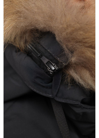 Темно-сіра зимня куртка для хлопчика колір темно-сірий цб-00280236 Yuki