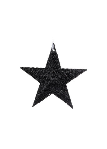 Набір (4шт) ялинкових прикрас Зірка 11 см (788-772) глітер підвіска пластикова BonaDi (373642833)