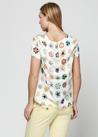 Молочна блуза синій Axel