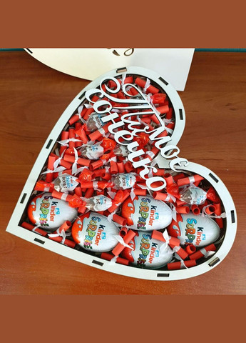 Кіндер бокс із солодощами для дівчини на день народження 8 березня день закоханих новий рік різдво на свято(ar235) No Brand (336906194)