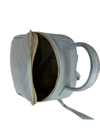 Женский рюкзак городской из натуральной кожи итальянский голубой (Д/Ш/В) 22/10/27(см) Felicita (336377733)