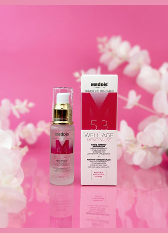 Набор восстанавливающий для лица 4в1 Meddls Well Age Menopause 160 мл MedDis Набір відновлюючий для обличчя (326602827)