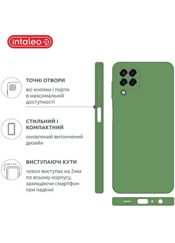 Чехол SoftShell для Samsung Galaxy A22 LTE (4G) Green (1283126562624) Intaleo (392603264)