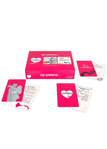 Настольная игра "Еще ближе" Bombat 800439, 100 карт заданий Bombatgame (360414329)