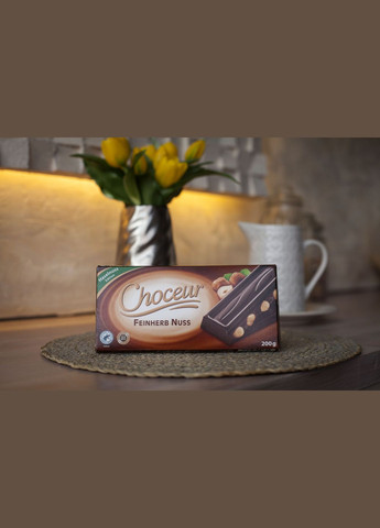 Шоколад 🍫 "Feinherb Nuss" 200 гр. Німеччина Choceur (346049316)