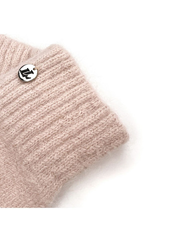 Варежки женские ангора бежевые FIONA LuckyLOOK 266-469 (322791237)