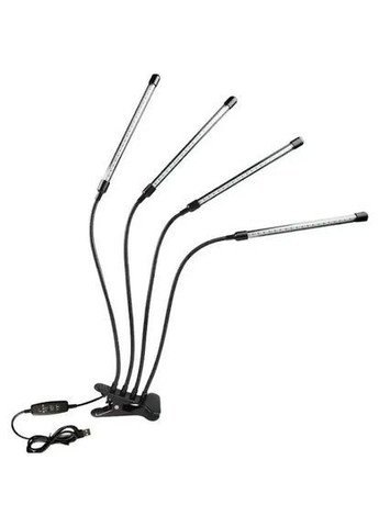 Светодиодная фитолампа для домашних растений Supretto 50 Вт, 4 гибких луча. No Brand - (370393347)