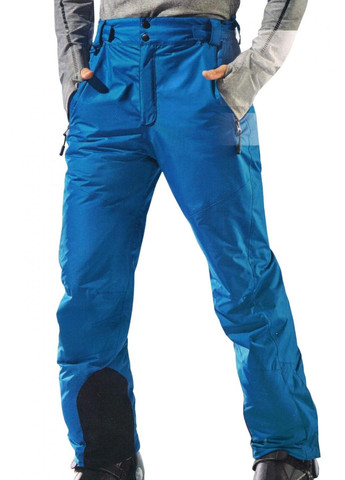 Гірськолижні штани спорт сноуборд утеплені для чоловіка 283903 синій Crivit (264382252)