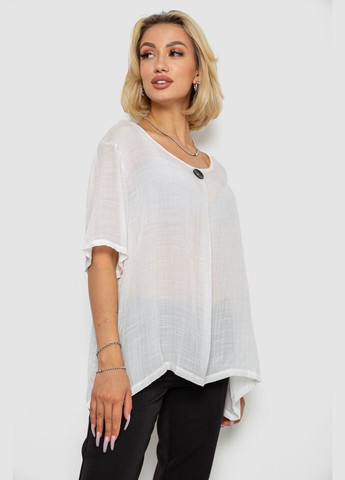 Молочна блуза, колір молочний, 244rm202 Ager