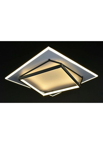 Люстра светодиодная потолочная LED светильник для квартиры на потолок лэд 27541 Белый 9х50х50 см. Sunnysky (324396705)