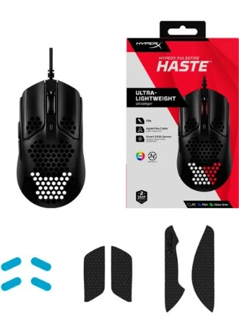 Миша Pulsefire Haste Black (HMSH1-A-BK/G) HyperX (361402713)