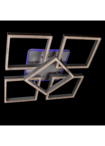 Стельова світлодіодна люстра з пультом диммером та підсвічуванням основи Y1569/4+1/ No Brand (352230236)