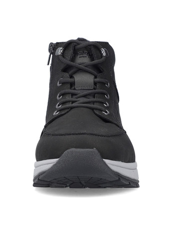 Черные зимние зимние спортивные ботинки Rieker
